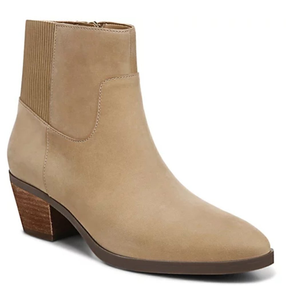 Vionic Waterproof Side Zip Nubuck Leather Boots - Shantelle